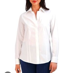NWT FOXCROFT  Non-iron Stretch Shirt